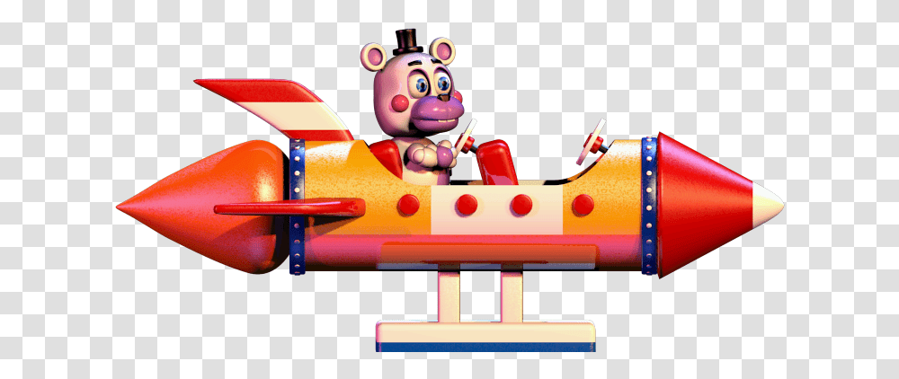 Five Nights At Freddyamp Funtime Freddy Fnaf Mini, Toy, Inflatable Transparent Png