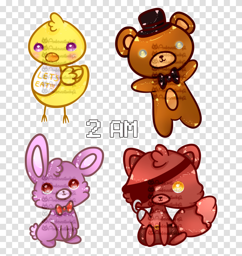 Five Nights At Freddyquots Cute Five Night At Freddy's Art, Label, Sweets, Food Transparent Png