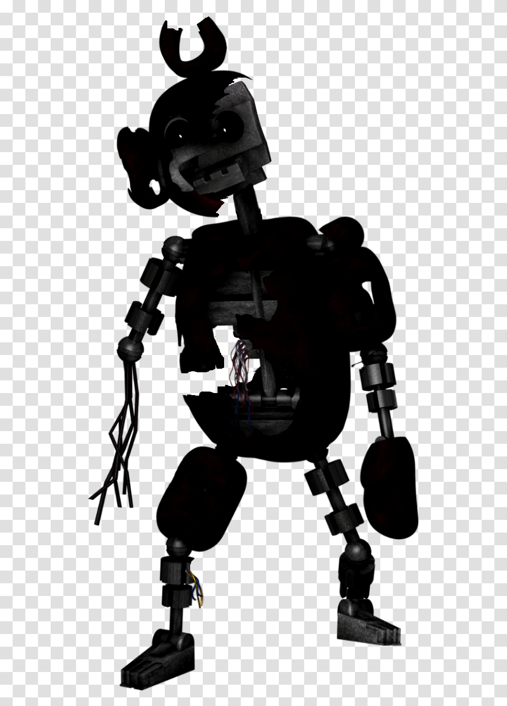 Five Nights At Tubbyland Wiki Five Nights At Tubbyland Nightmare, Robot, Microphone, Electrical Device, Halo Transparent Png