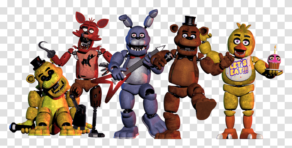Five Nights Five Nights At Freddy's, Robot, Figurine, Person, Human Transparent Png