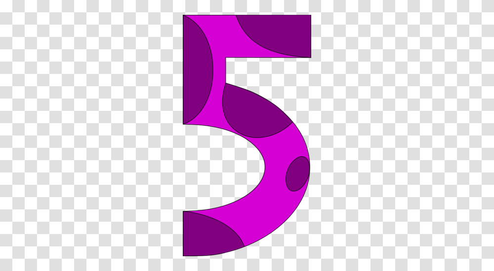 Five Number Clipart, Outdoors, Purple, Nature Transparent Png