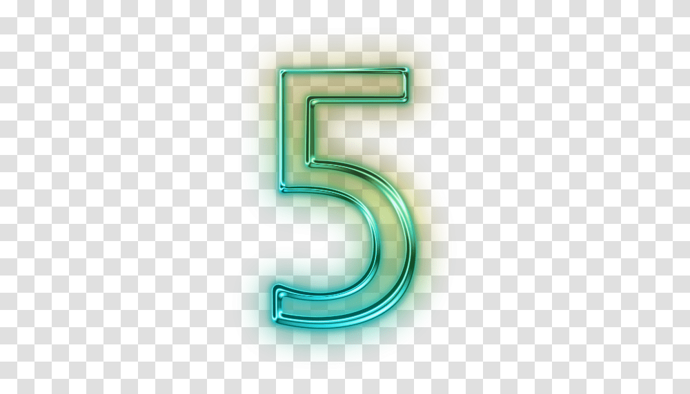 Five Number Icon, Alphabet, Mailbox Transparent Png