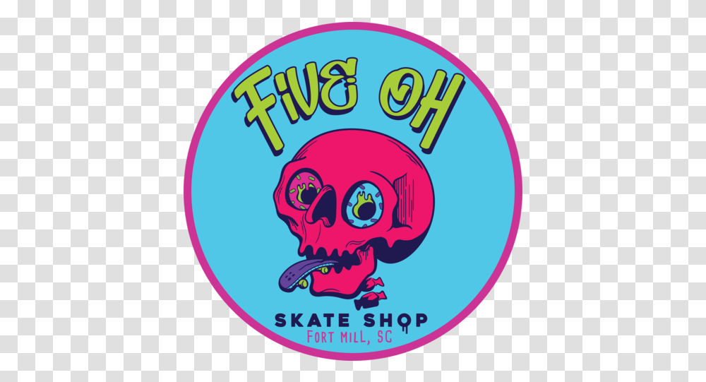 Five Oh Skate Shop Dot, Label, Text, Logo, Symbol Transparent Png