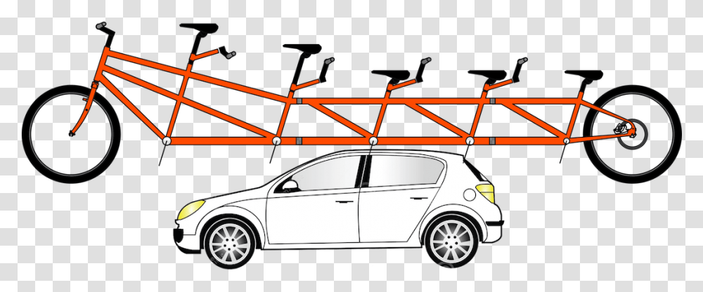 Five Person Bike 4 3 Bike For 3 People, Car, Vehicle, Transportation, Automobile Transparent Png