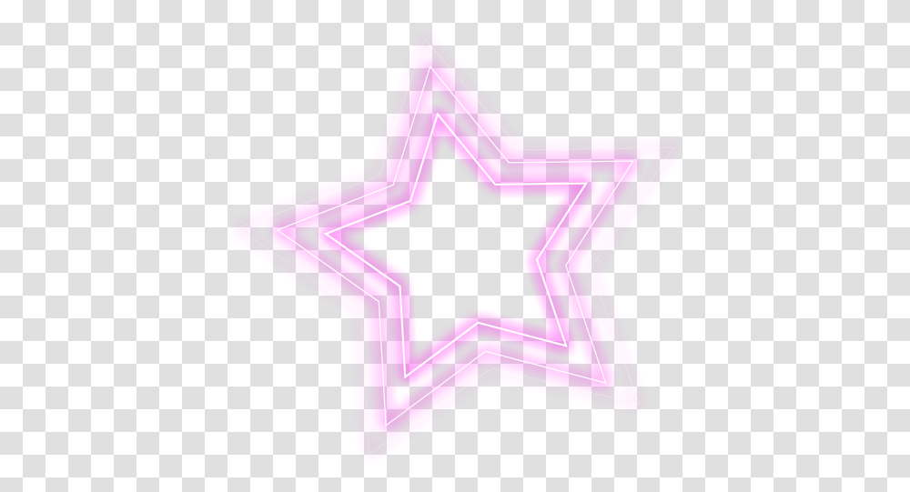 Five Pointed Light Star Effect Colorful Download Illustration, Star Symbol, Cross Transparent Png