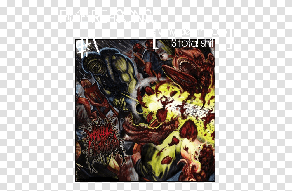 Five Reasons Why Deathcore Is Total Demon, Painting, Art, Person, Human Transparent Png