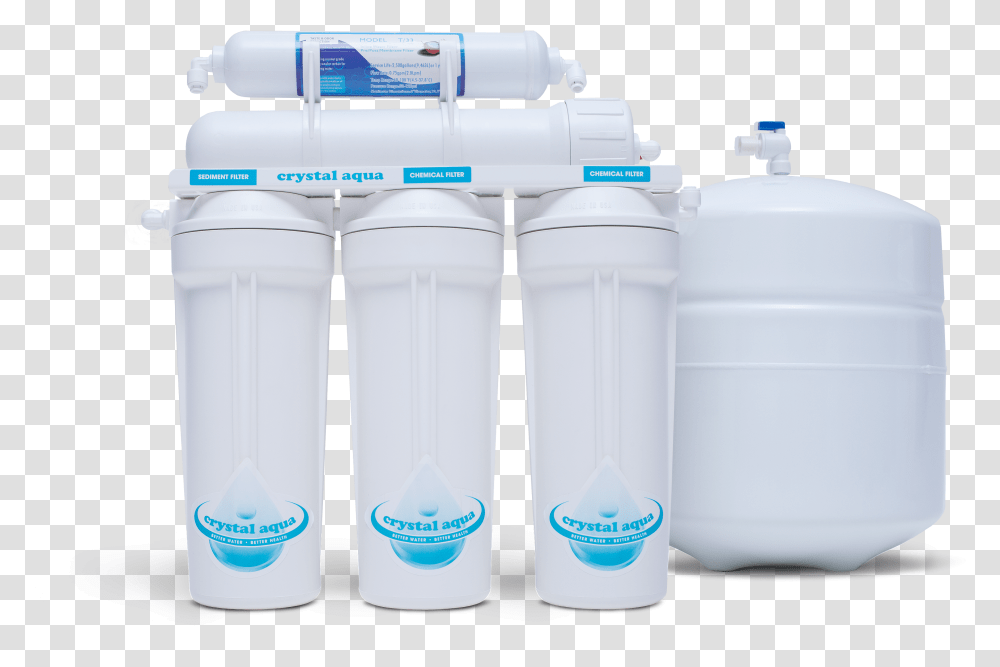 Five Stage Reverse Osmosis Water Bottle Transparent Png
