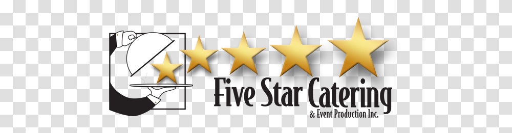 Five Star Catering & Events Ontario Corporate Five Star Event Logo, Star Symbol, Lighting, Text, Outdoors Transparent Png