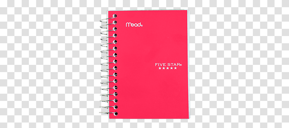 Five Star Fat Lil Book, Diary, Spiral Transparent Png