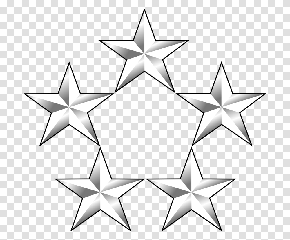 Five Star General Stars, Star Symbol Transparent Png