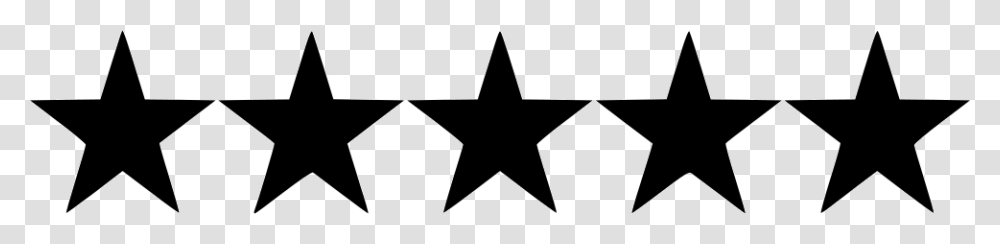 Five Star Hotel Icon Free Download, Star Symbol Transparent Png