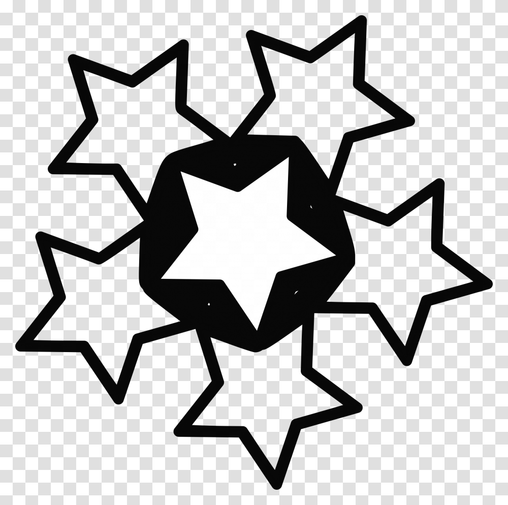 Five Star Icons, Star Symbol Transparent Png