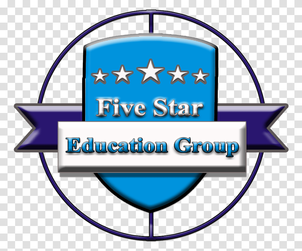 Five Star - Education Group Five Star Education Group, Symbol, Text, Star Symbol, Crowd Transparent Png