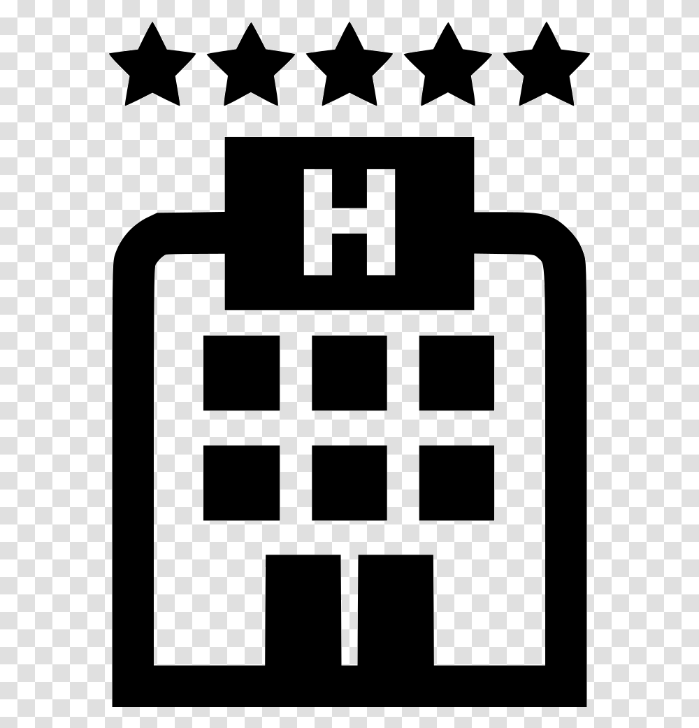 Five Stars Hotel Svg Icon Free 5 Star Hotel Icon, Digital Clock Transparent Png