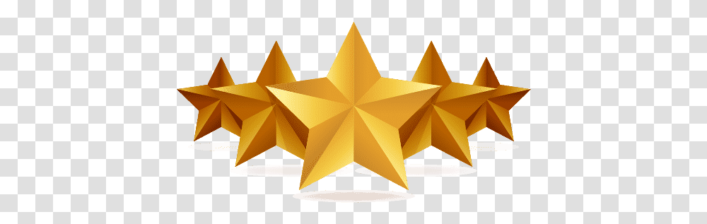Five Stars Reviews Arp Roofig & Remodeling Roofing Origami, Symbol, Star Symbol Transparent Png