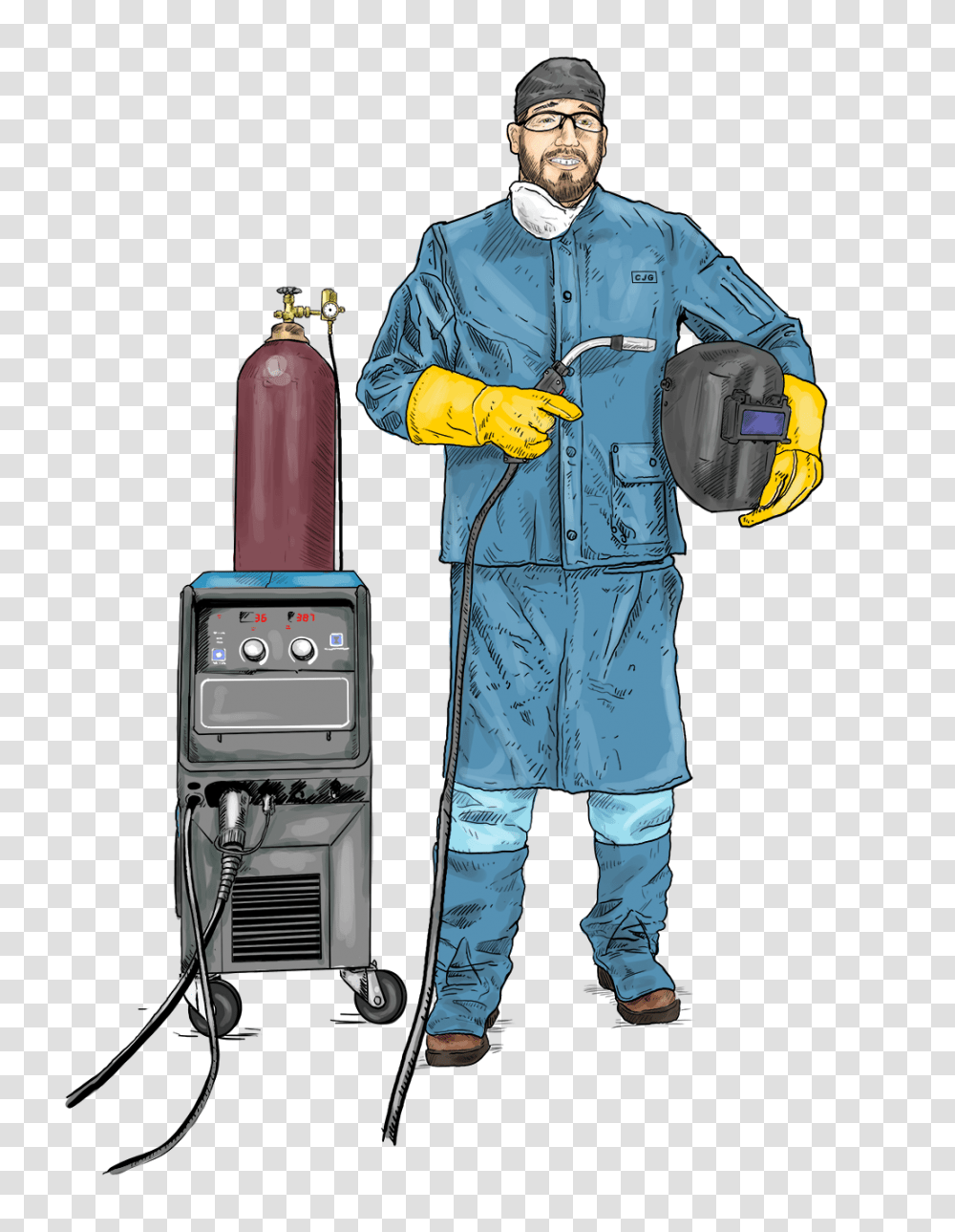 Five Tips For Preventing Welding Fires American Welding Society, Person, Pants, Machine Transparent Png