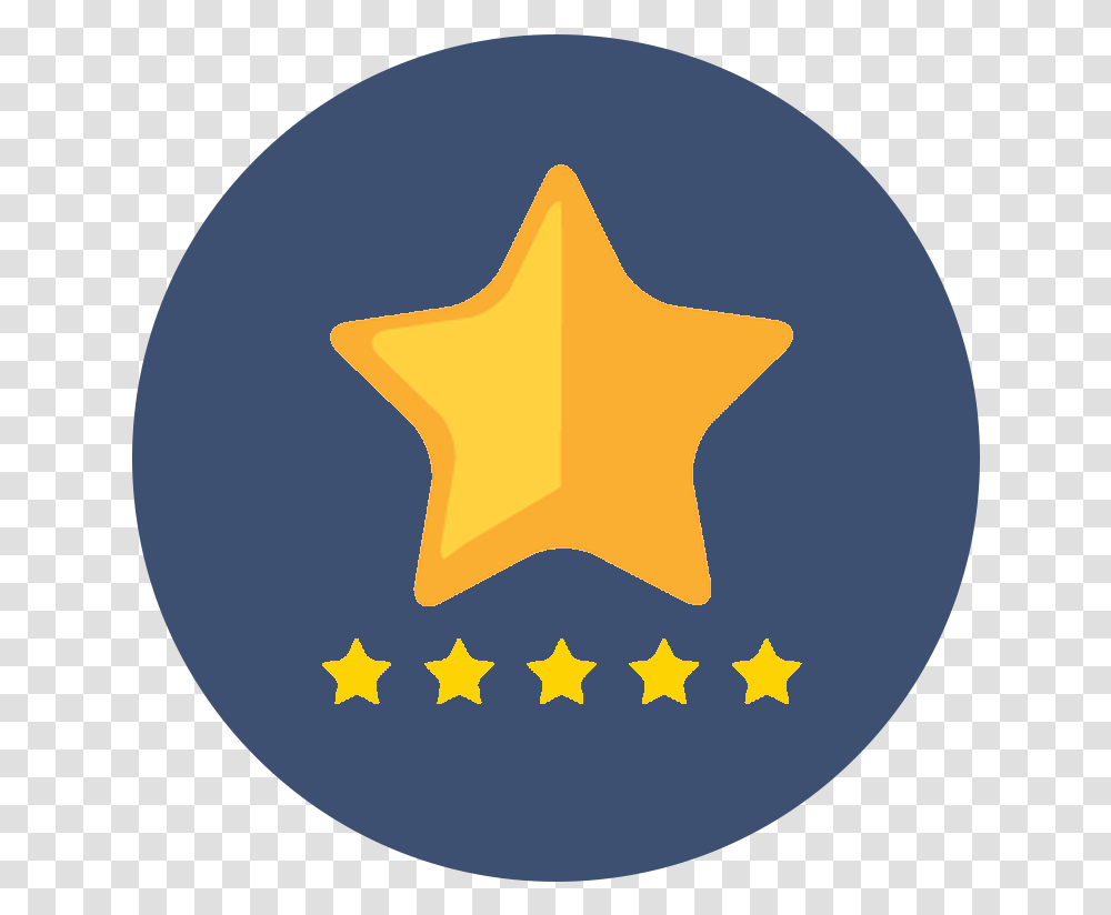 Five Trust Badges Your Website Needs Circle Background Light Bulb Icon, Symbol, Star Symbol, Logo, Trademark Transparent Png