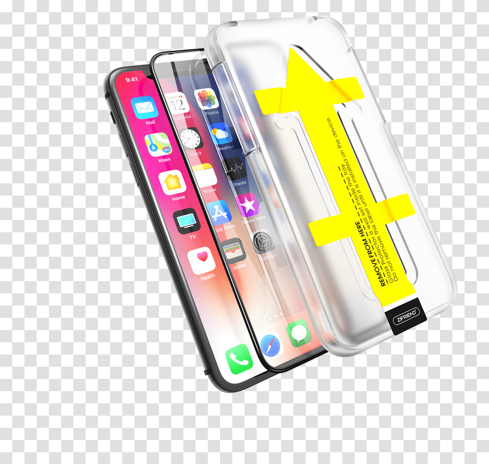 Fivx Zifriend Easy App 3d Tempered Glass Apple Iphone Zifriend 3d Tempered Glass Iphone Xr, Electronics, Mobile Phone Transparent Png