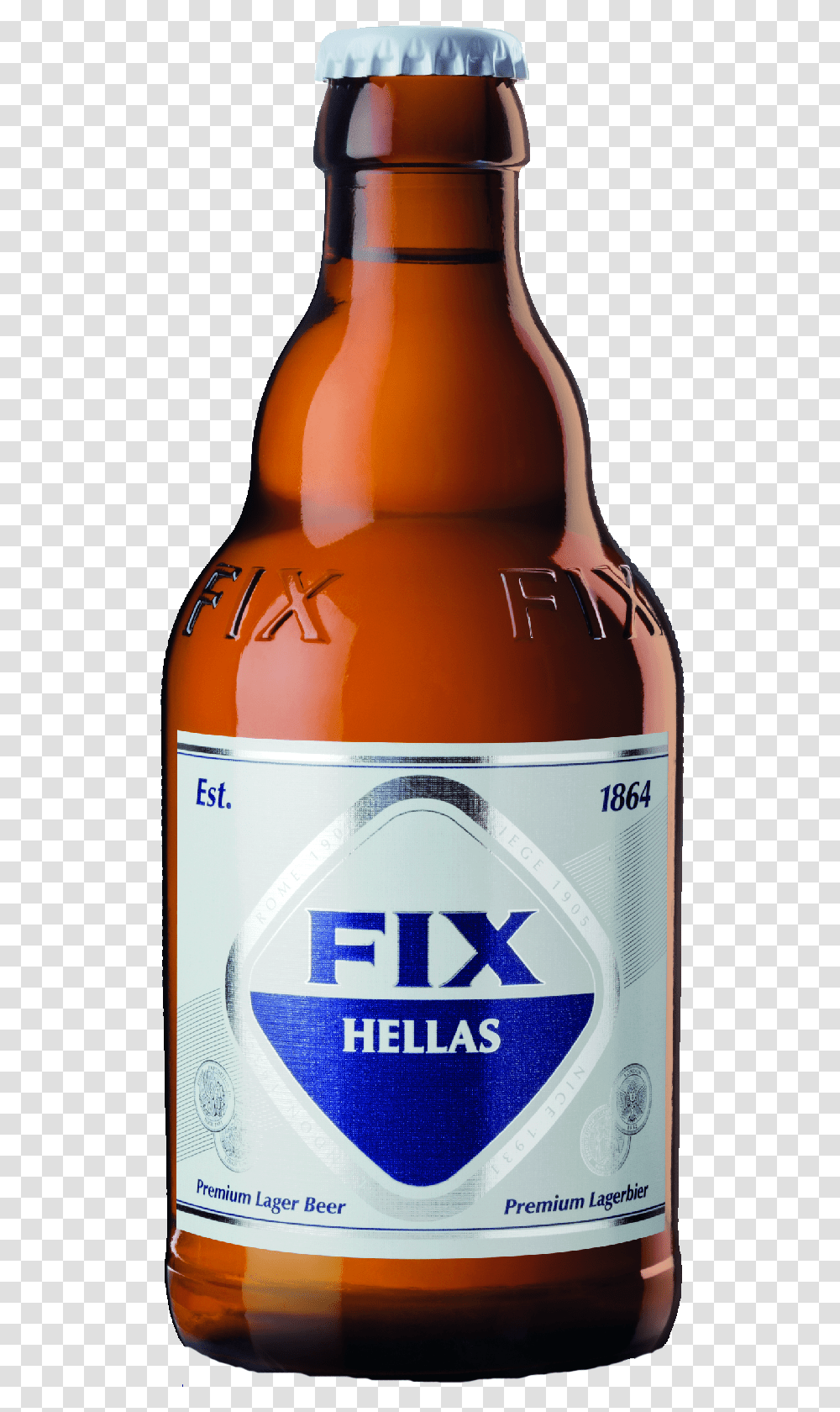 Fix Hellas Fix Beer Bottle Cap, Alcohol, Beverage, Drink, Liquor Transparent Png