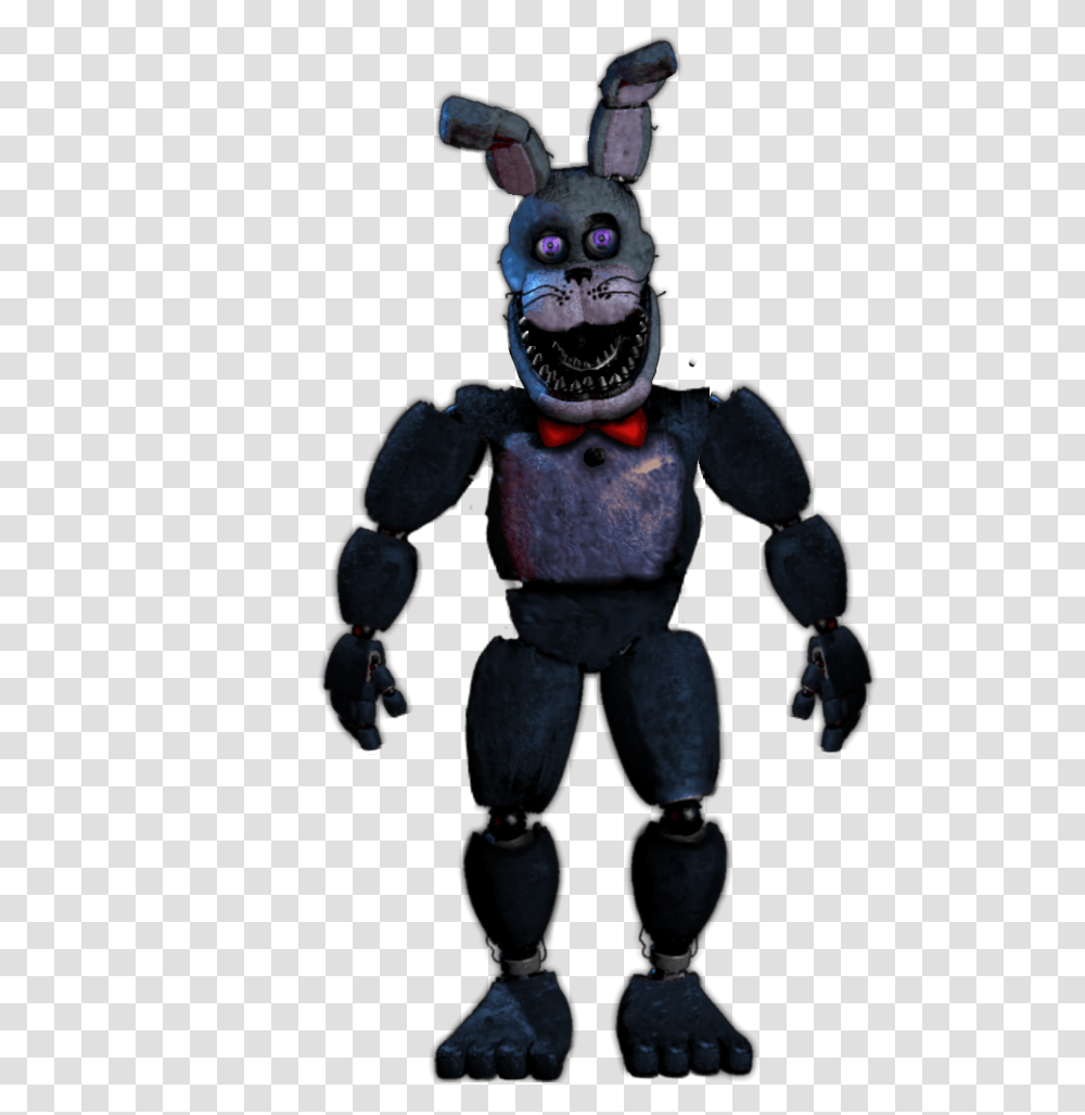 Fixed Nightmare Bonnie Unnightmare Bonnie, Toy, Robot Transparent Png