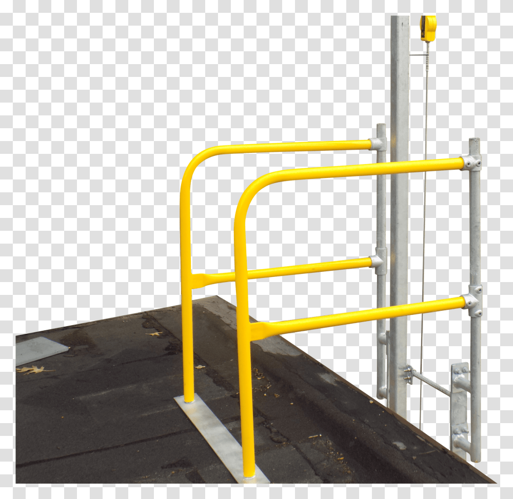Fixed Roof Safety Ladder Fall Protection, Handrail, Banister, Railing, Guard Rail Transparent Png