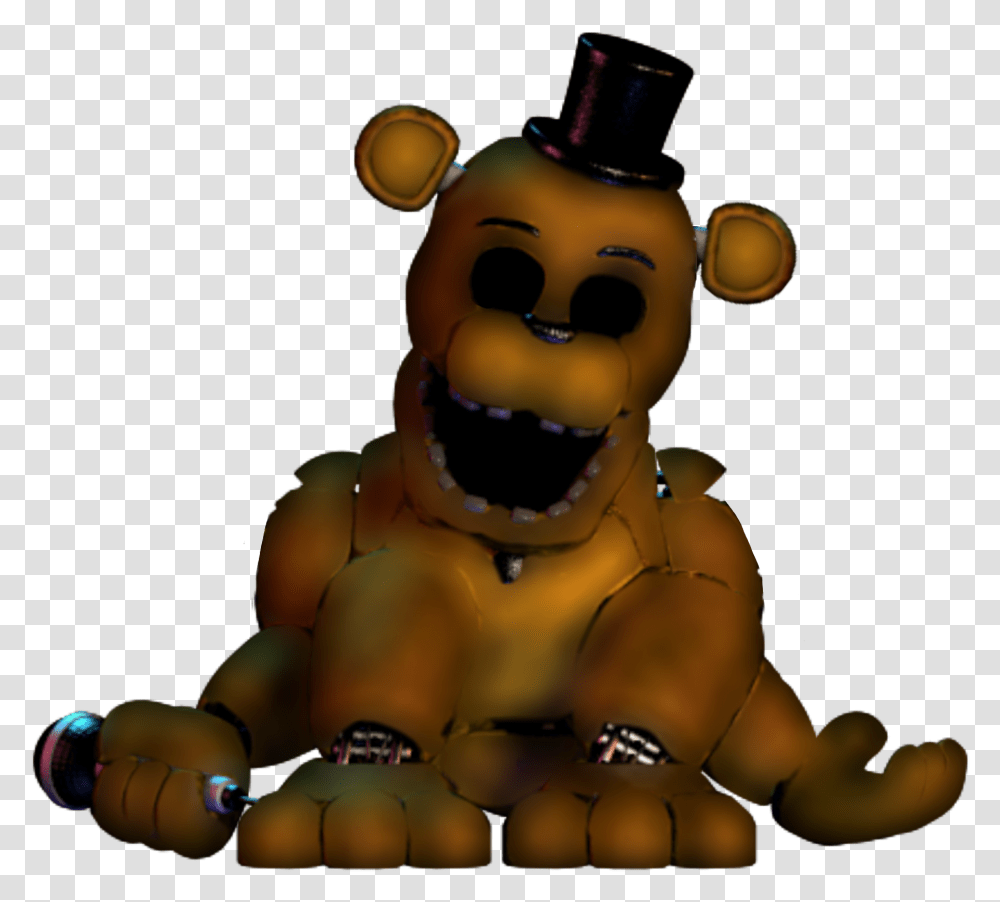 Fixed Withered Golden Freddymodel By Fixed Withered Golden Freddy, Toy, Inflatable, Costume Transparent Png