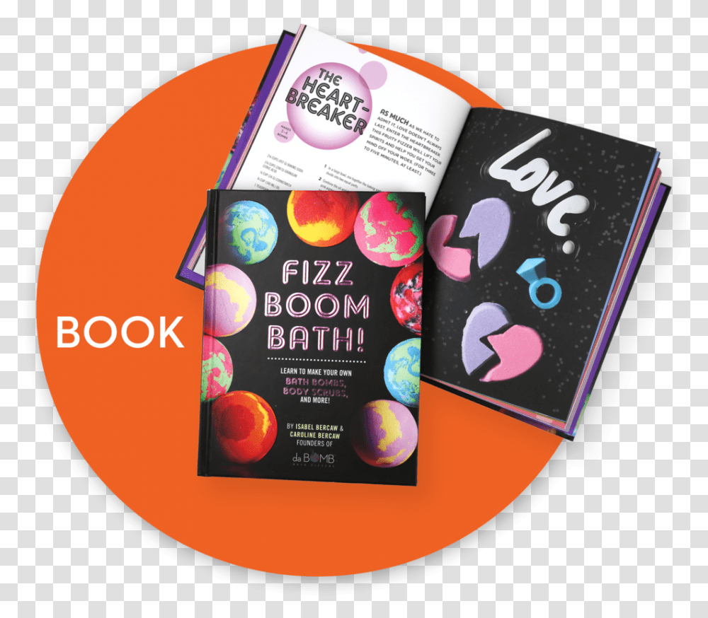 Fizz Boom Bath Diy Bath Bomb Book, Poster, Advertisement, Flyer, Paper Transparent Png