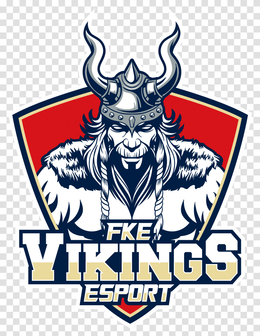 Fke Vikings, Emblem, Logo, Trademark Transparent Png