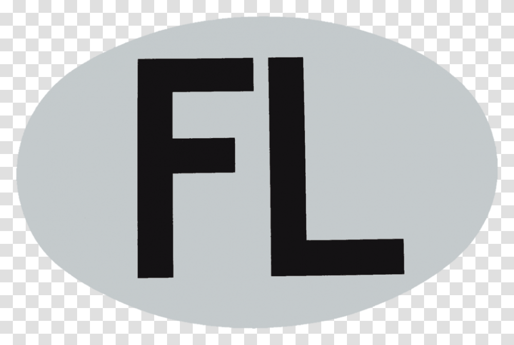 Fl International Vehicle Registration Oval International Vehicle Registration Oval Fl, Number, Logo Transparent Png