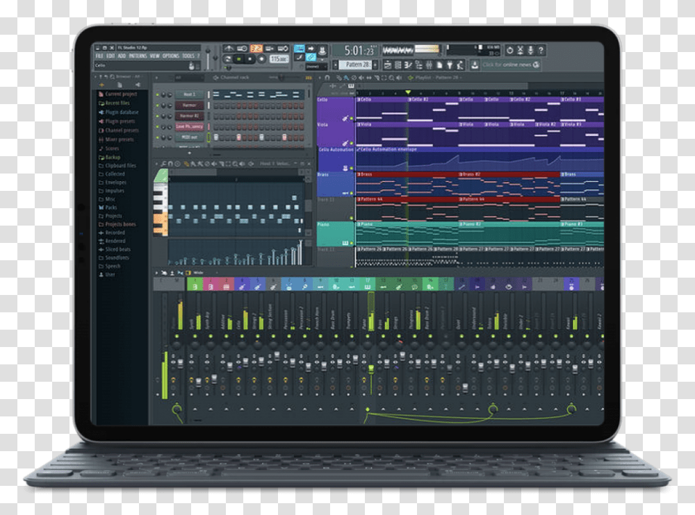 Fl Studio, Laptop, Pc, Computer, Electronics Transparent Png