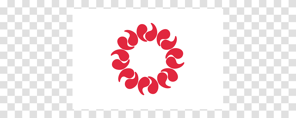 Flag Plant, Heart, Stain, White Transparent Png