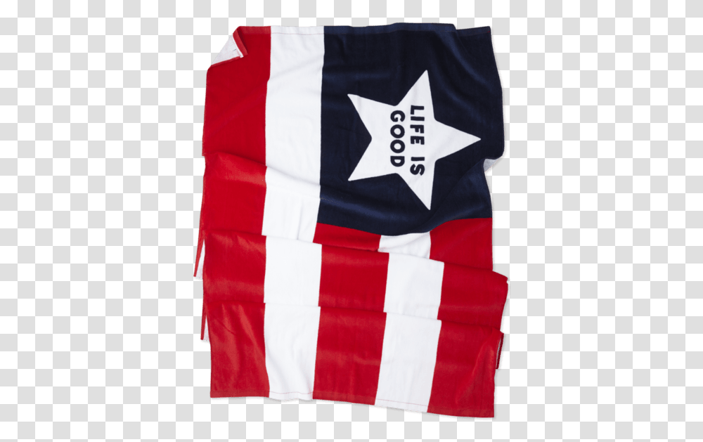 Flag Beach Towel Pattern, American Flag, Shirt Transparent Png
