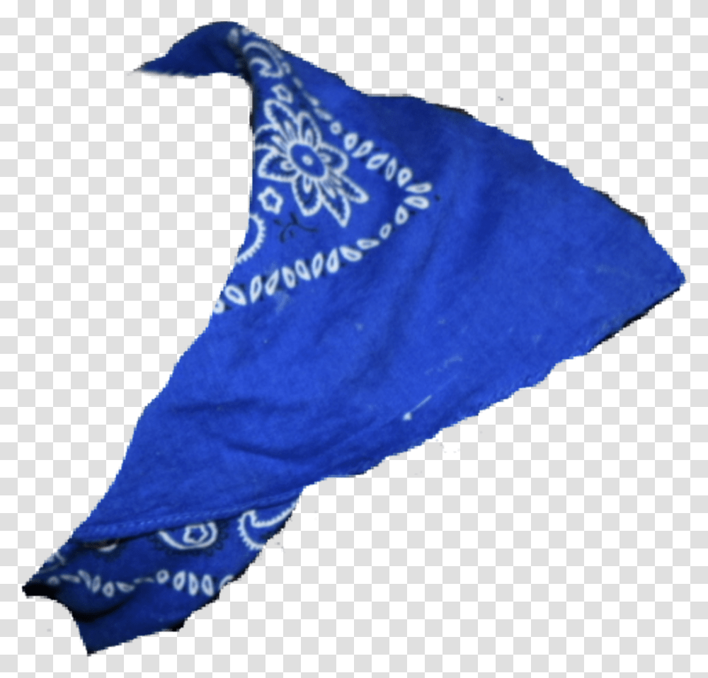 Flag Blue Bandana, Apparel, Headband, Hat Transparent Png