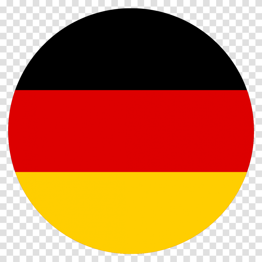 Flag Clipart Background Circle German Flag, Label, Text, Symbol, Logo Transparent Png