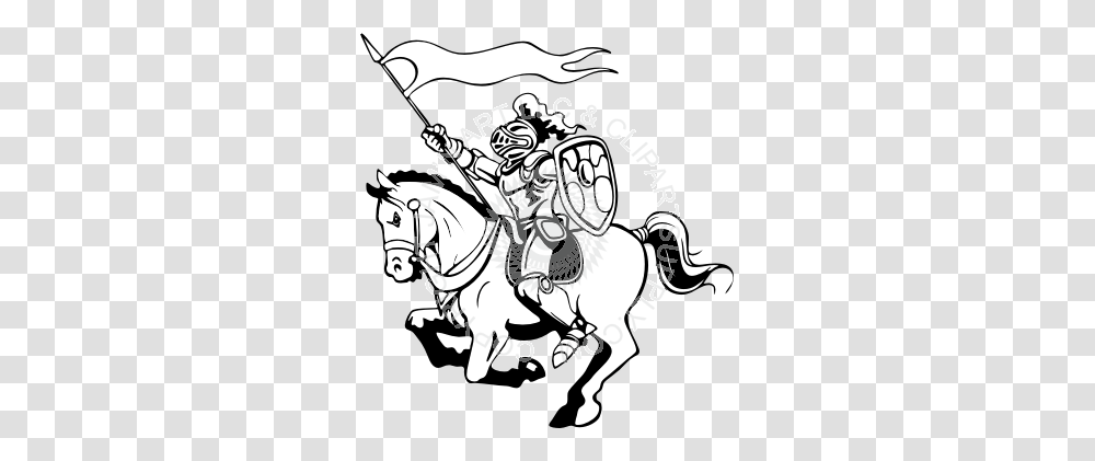 Flag Clipart Horse, Knight, Leisure Activities Transparent Png