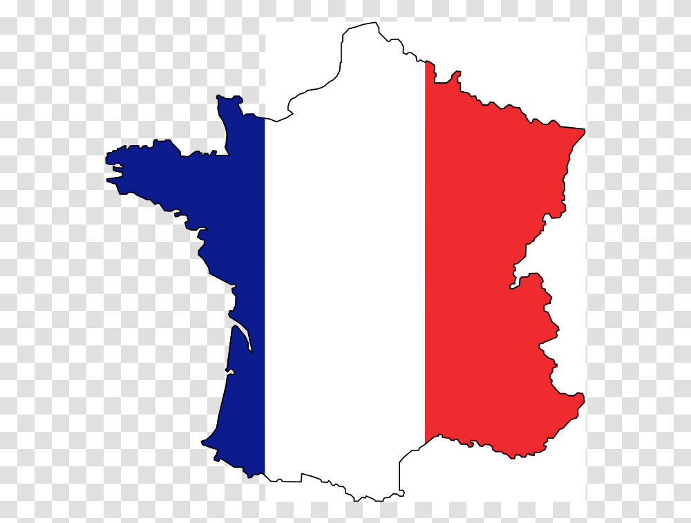 Flag France Map Related To French Language, Plot, Diagram, Person Transparent Png