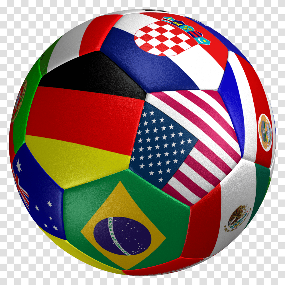 Flag Futebol Promotional Soccer Ball Soccer Ball With Countries, Football, Team Sport, Sports, Sphere Transparent Png
