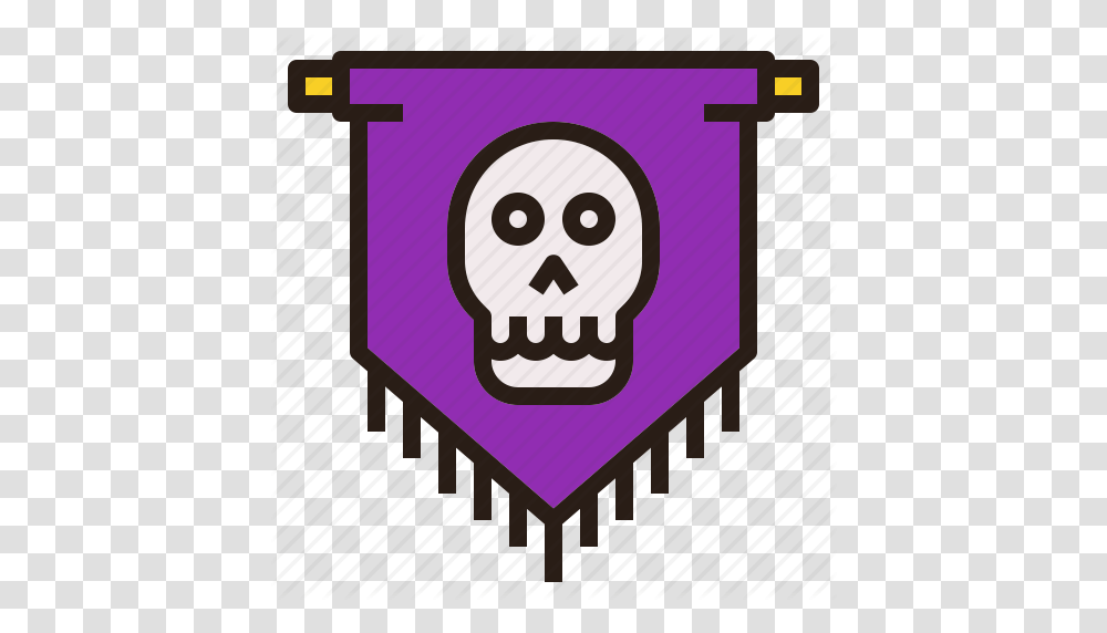 Flag Halloween Scary Skull Spooky Team Icon, Poster, Advertisement, Electronics, Electronic Chip Transparent Png