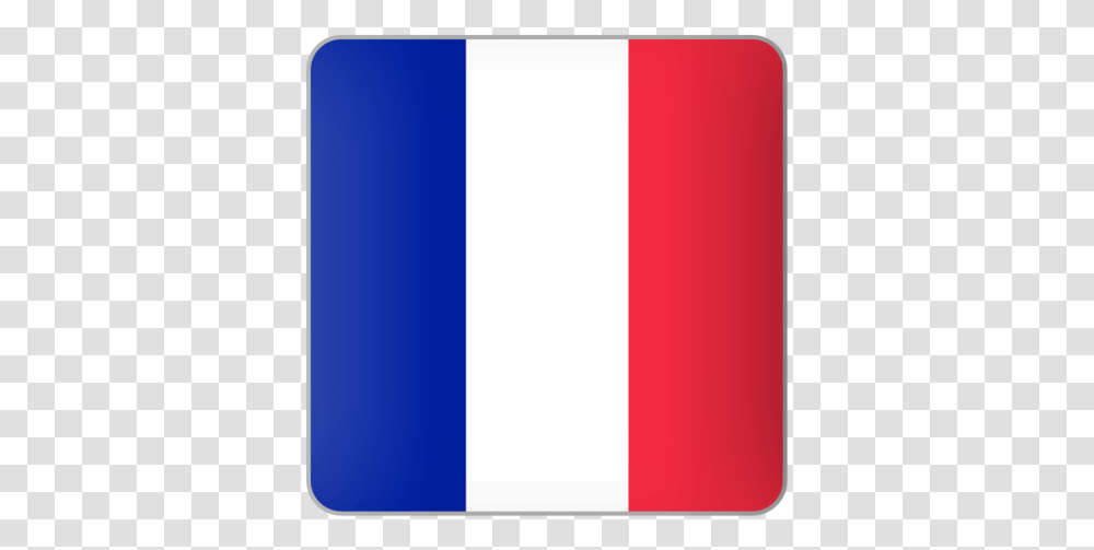Flag Icon Of France At Format French Flag Square Icon, Logo, Sign Transparent Png