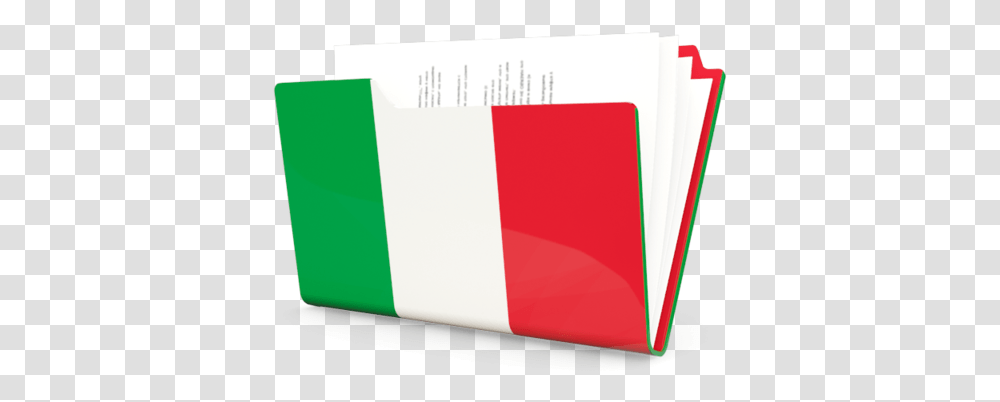 Flag Icon Of Italy At Format Red Cross Folder Icon, Business Card, Paper, File Binder Transparent Png