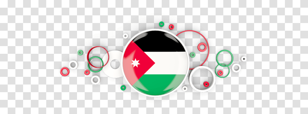 Flag Icon Of Jordan At Format Background Kenyan Flag, Logo, Trademark Transparent Png