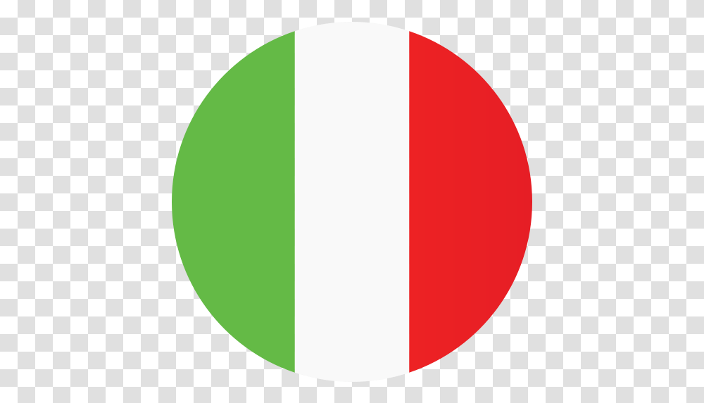 Flag Italy Icon Circle Italy Flag, Logo, Symbol, Trademark, Balloon Transparent Png