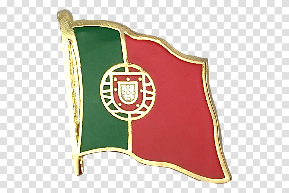 Flag Lapel Pin Portugal Flag, Armor, Logo, Trademark Transparent Png