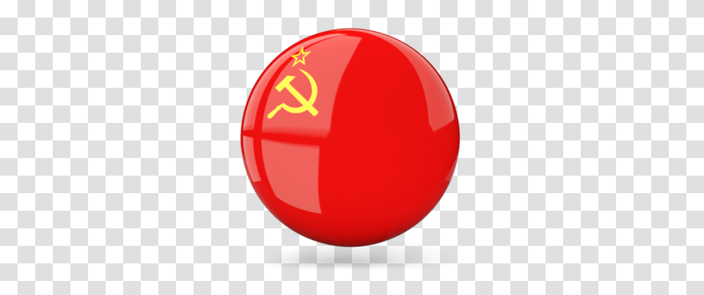 Flag Logo Soviet Union, Sphere, Ball, Balloon Transparent Png
