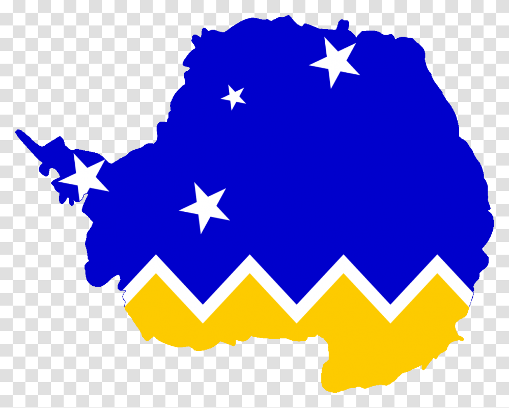 Flag Map Of Antarctica, Star Symbol, First Aid Transparent Png