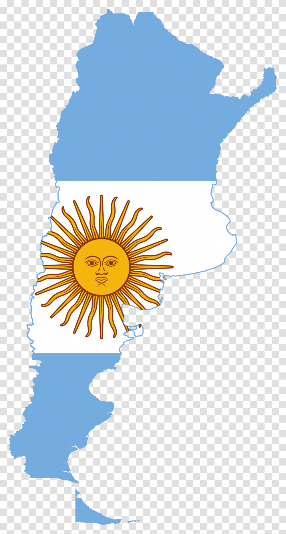 Flag Map Of Argentina, Flower, Plant Transparent Png