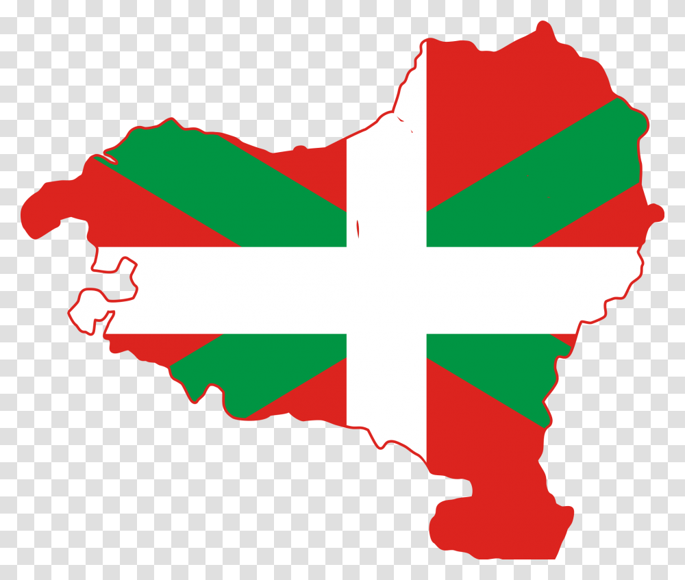 Flag Map Of Basque Country, Leaf, Plant, Person, Human Transparent Png