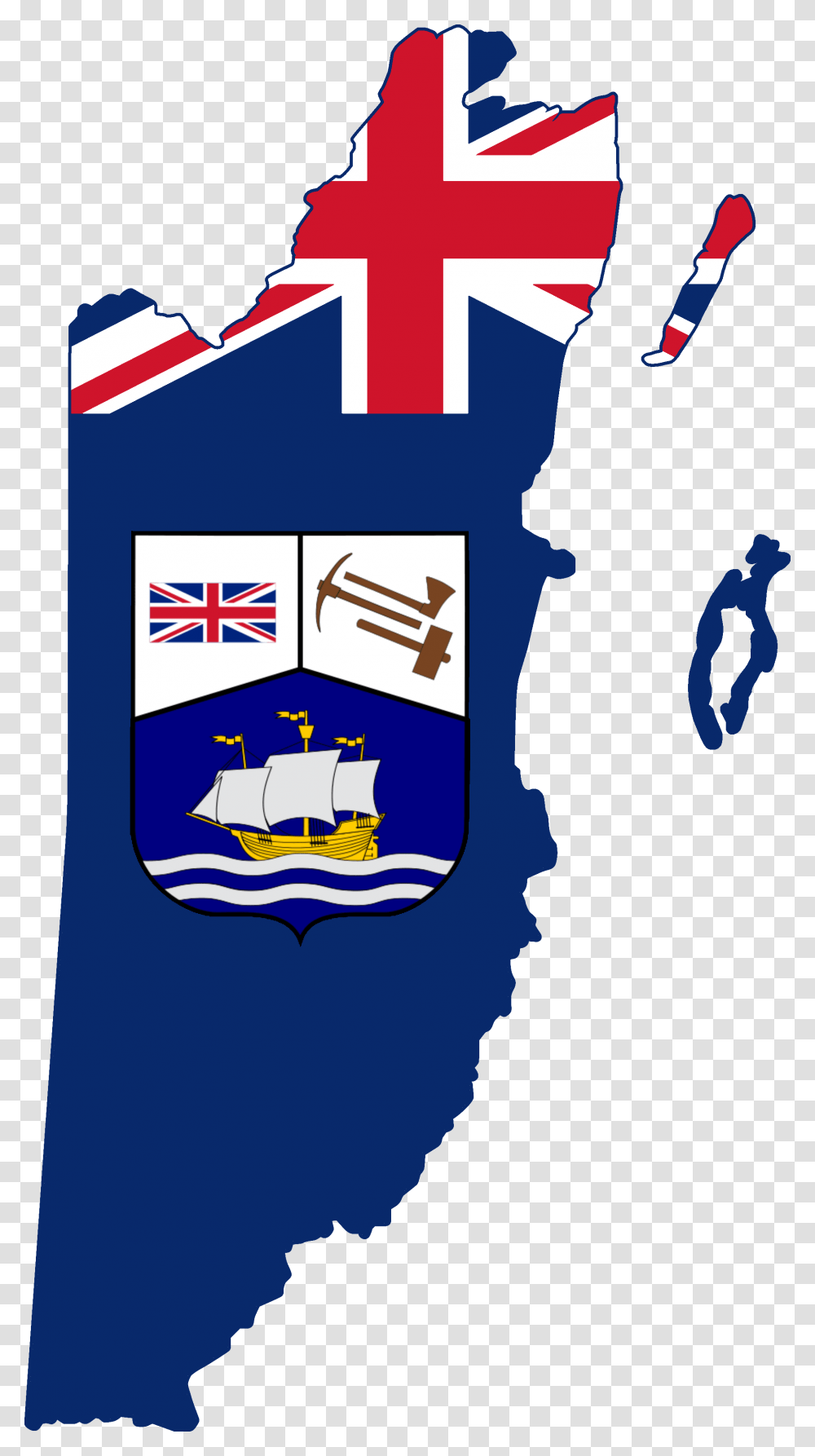 Flag Map Of British Honduras, Label, Word Transparent Png