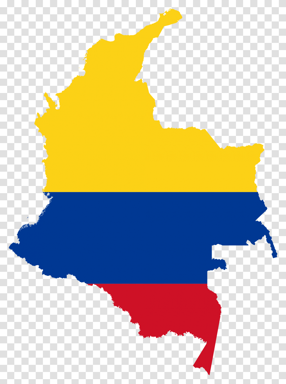 Flag Map Of Colombia, Diagram, Plot, Atlas, Poster Transparent Png