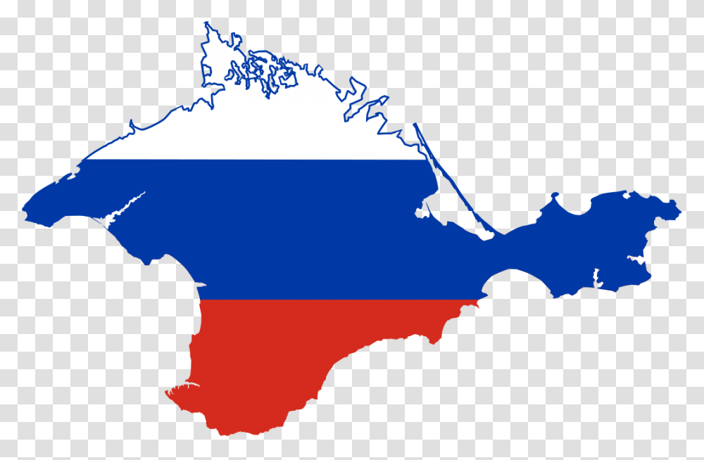 Flag Map Of Crimea Crimea Russia Flag Map, Outdoors, Nature, Water, Land Transparent Png